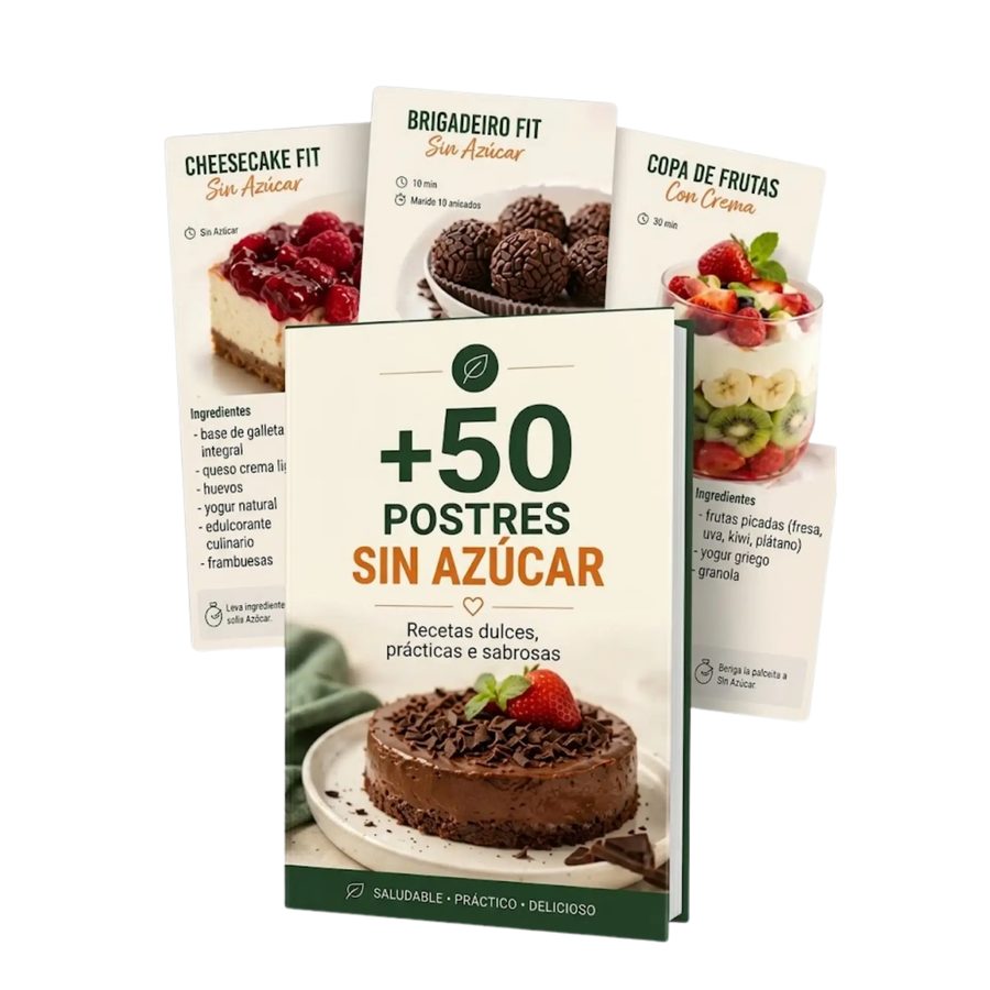 54 POSTRES SIN AZÚCAR AÑADIDO